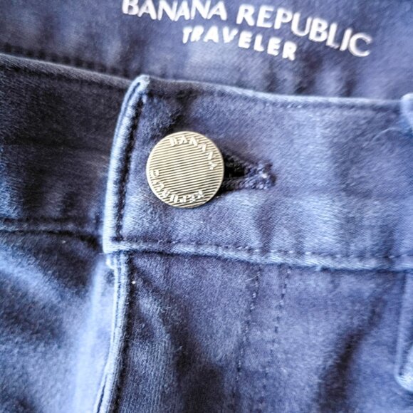 Banana Republic Men's Traveler Jeans Tapered Fit Stretch Denim Pants | Sz 33x32 - Picture 4 of 7